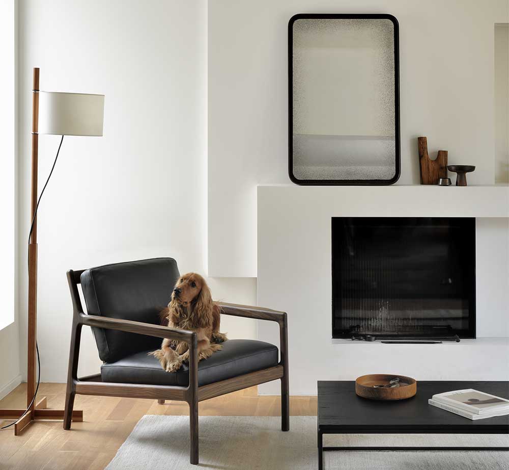 organic modern lighting and mirrors