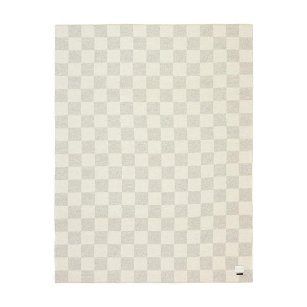 BLACKSAW TEXTILES - Crosby Zero Dye Heirloom Blanket - Heather/Ivory